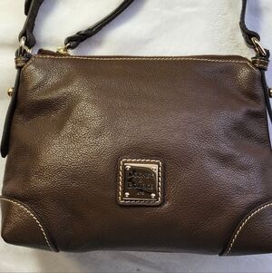 Dooney & Bourke Pebble Grain Small Kiley Leather Hobo Bag EUC